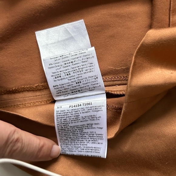 LIU Jo Milano brown mini dress size 40- M corset back zipper bustier - Picture 7 of 16